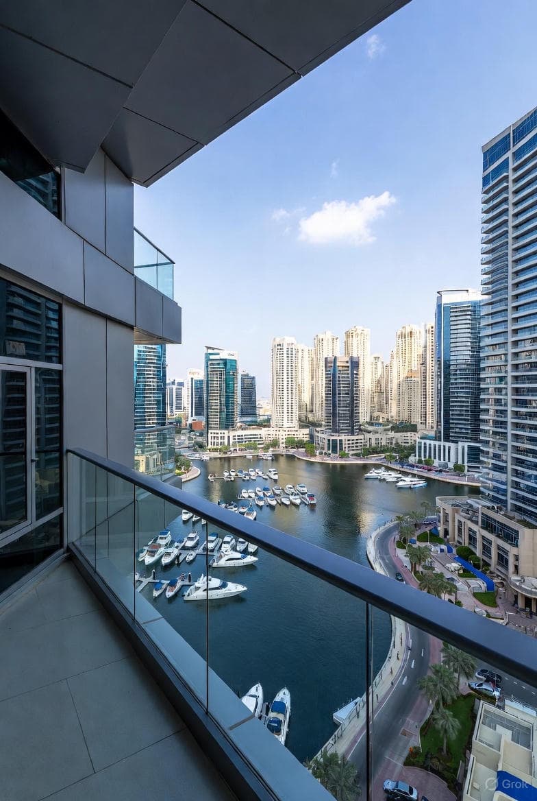 Sleek Modern Apartment with Marina Views - 1